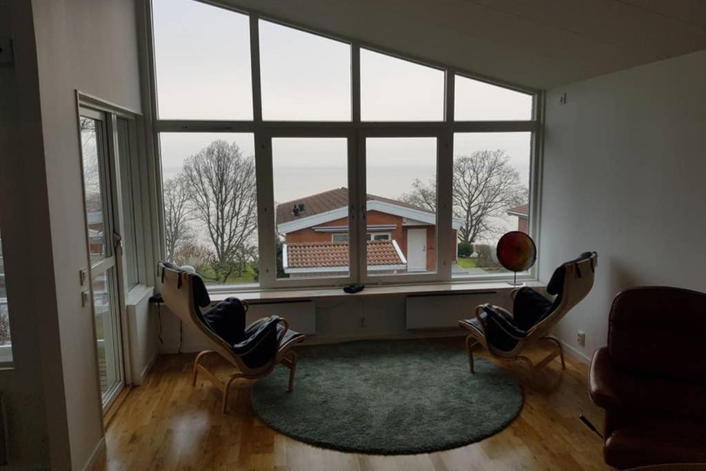 Modern Villa I Arild Med Spektakulaer Havsutsikt. Exterior photo